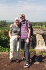 33-We in front of the Blue Nile Falls